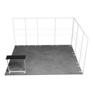 Stand Expozitional MEGA SEG Colt 7 (5x4 m)