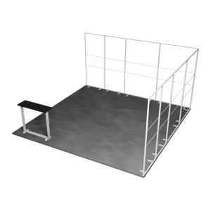 Stand Expozitional MEGA SEG Colt 8 (5x5 m)