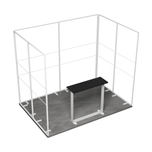 MEGA SEG Exhibition Stand 3 Sides 1 (3x2 m)