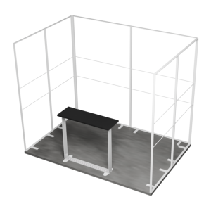 MEGA SEG Exhibition Stand 3 Sides 1 (3x2 m)