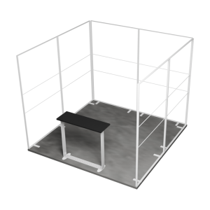 MEGA SEG Exhibition Stand 3 Sides 2 (3x3 m)