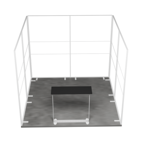 MEGA SEG Exhibition Stand 3 Sides 2 (3x3 m)