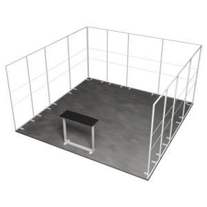 MEGA SEG Exhibition Stand 3 Sides 8 (5x5 m)