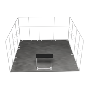 MEGA SEG Exhibition Stand 3 Sides 8 (5x5 m)