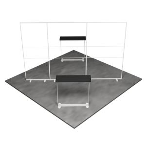 Stand Expozitional MEGA SEG Insula 1 (4x4 m)