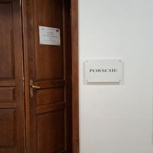 Company name plates