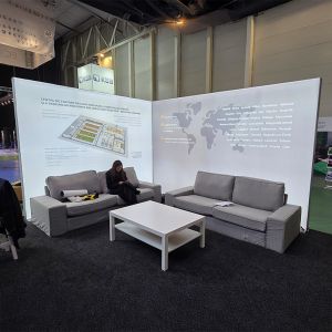 Lumix Exhibition Stand Corner 2 (3x3 m)