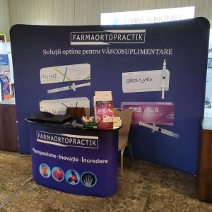 Tension Fabric Display Curved C-shaped 300cm