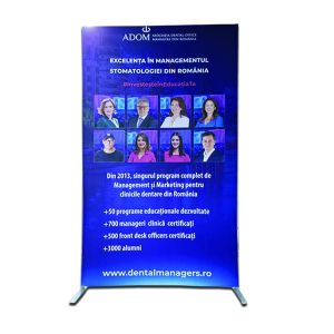 Tension Fabric Display Straight 120cm