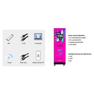 LED Poster Screen Totem