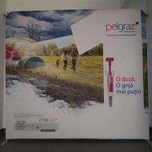  PopUp Textil drept 240cm model 2