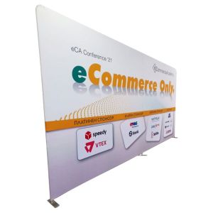 PopUp Textil drept 400cm model 2