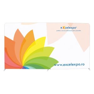 PopUp Textil drept 400cm model 2